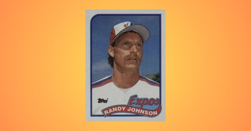 1989 Topps #647 Randy Johnson Rookie Card