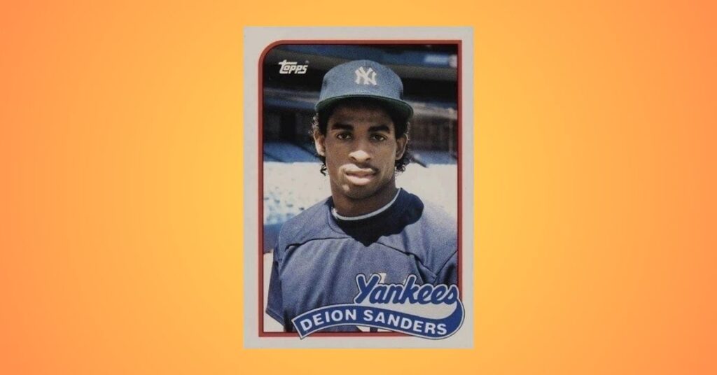 1989 Topps Traded #110T Deion Sanders