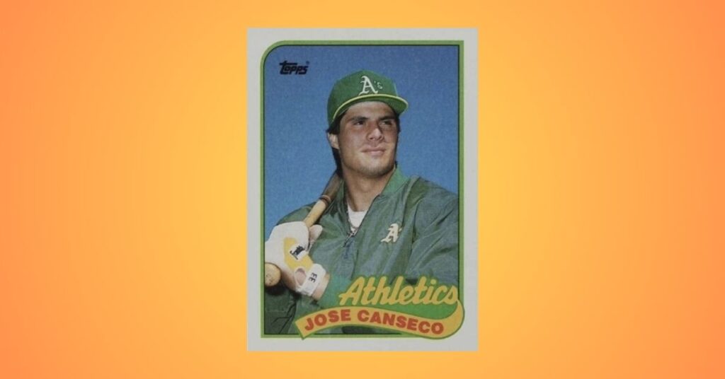 1989 Topps Traded #500 Jose Canseco