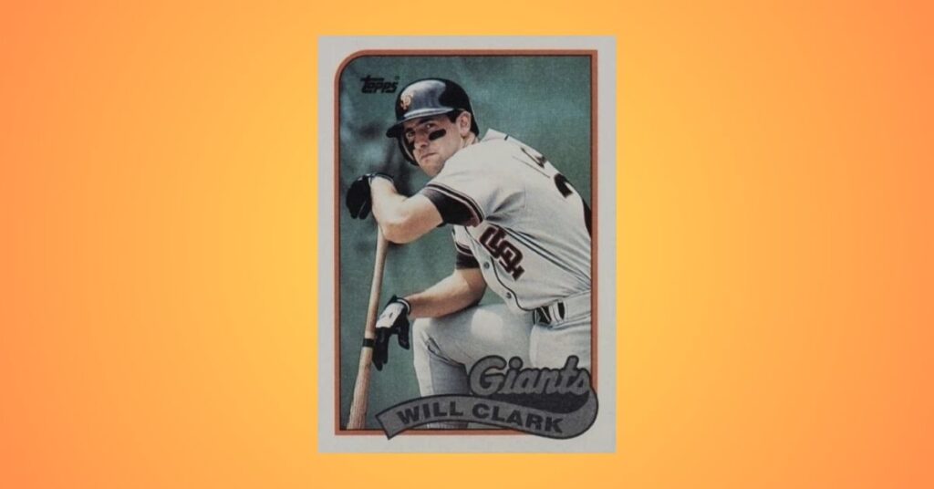 1989 Topps Traded #660 Will Clark